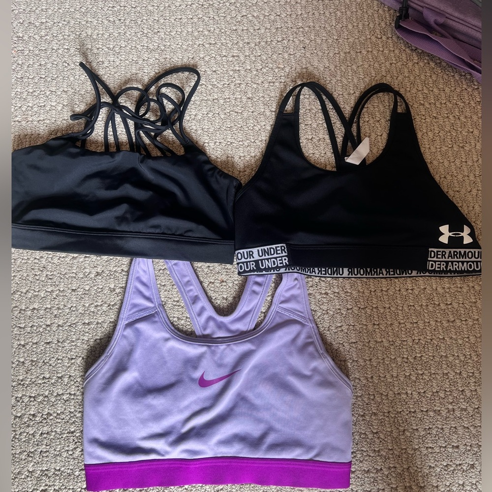 Nike, Under Armour and All in Motion sports bras - Picture 3 of 6